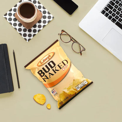 Limyè’ Bud Naked Potato chips, Healthy Kosher Certified Snacks Variety packs - Salted Chips, No Artificial Flavors, Vegan Gluten Free Chips